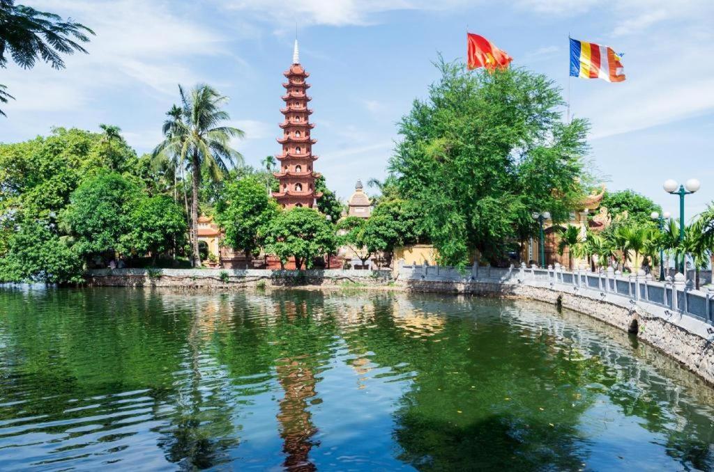 Flower Hotel Hanoi Bagian luar foto