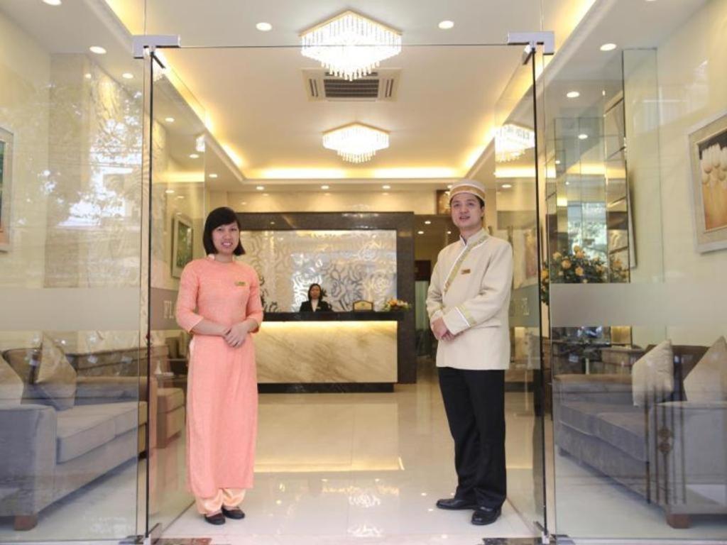 Flower Hotel Hanoi Bagian luar foto
