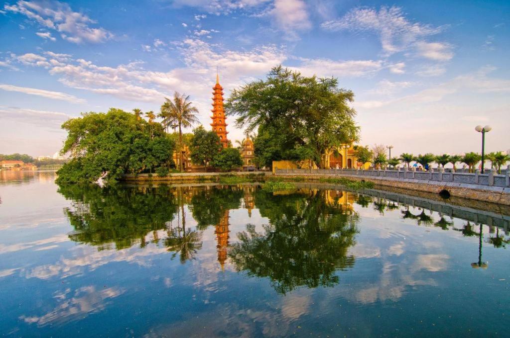 Flower Hotel Hanoi Bagian luar foto
