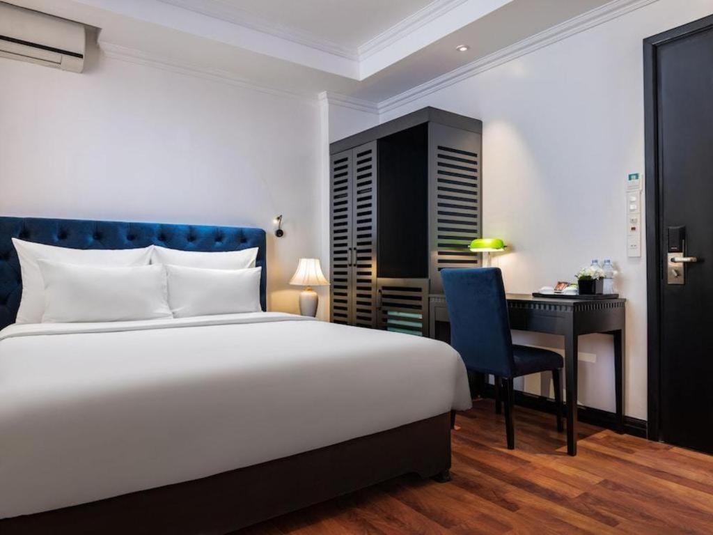 Flower Hotel Hanoi Bagian luar foto