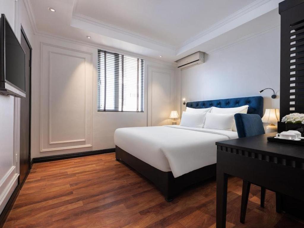 Flower Hotel Hanoi Bagian luar foto