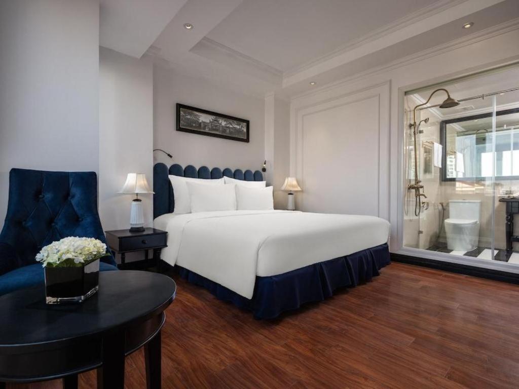 Flower Hotel Hanoi Bagian luar foto